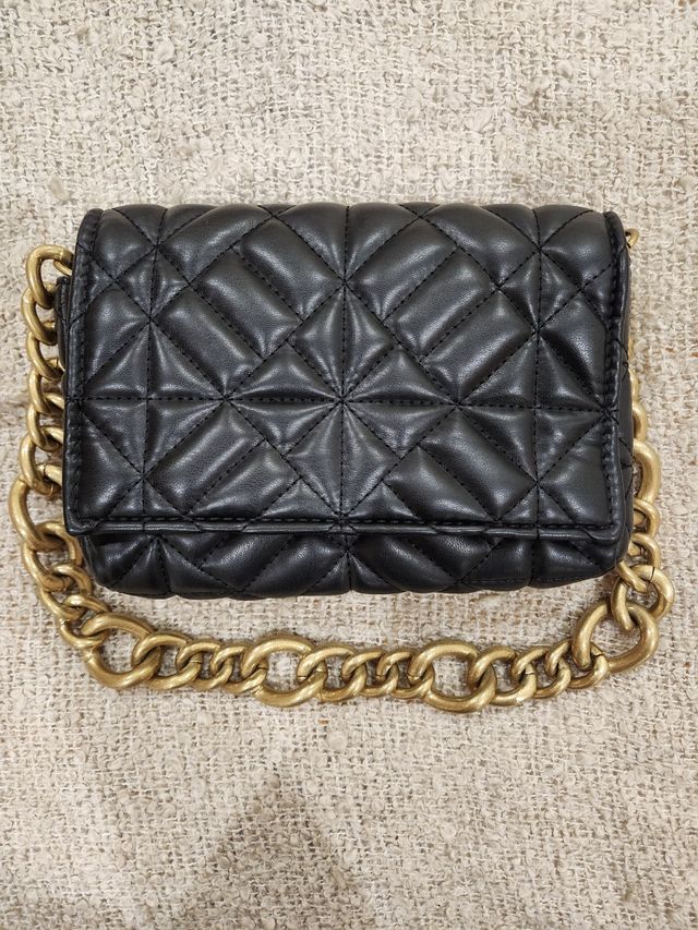 Bolso negro Zara