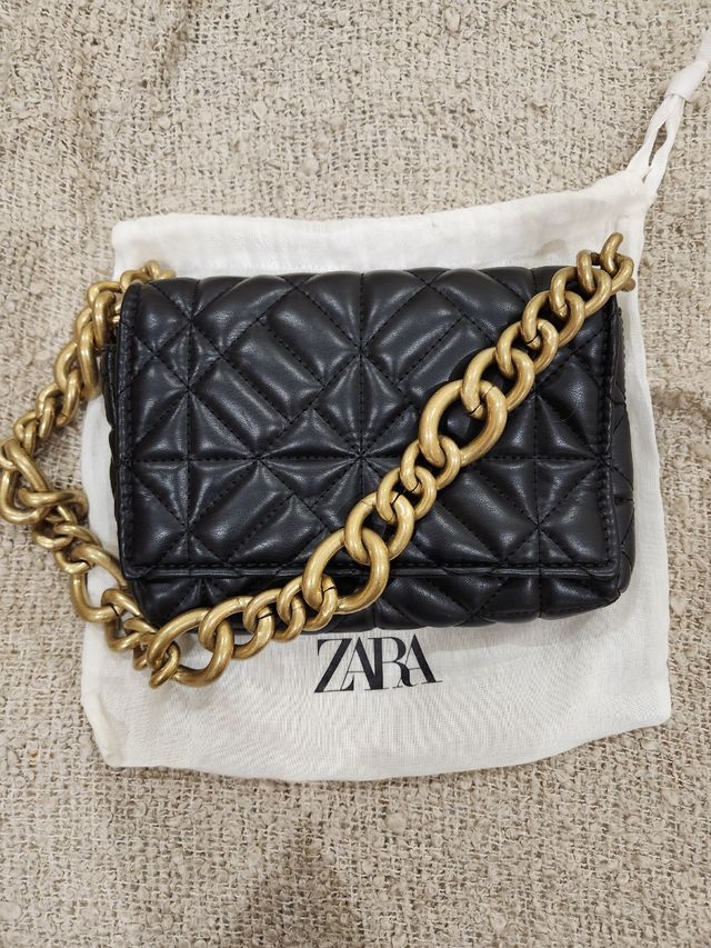 Bolso negro Zara