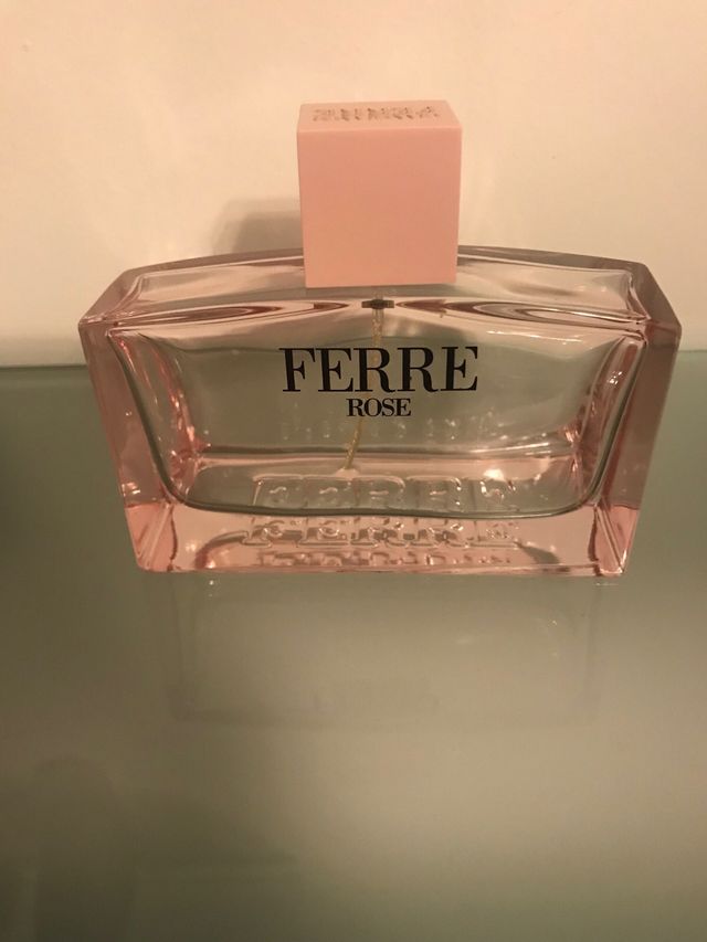 Bottiglia vuota di profumo Ferre’