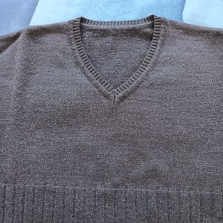 Jersey de punto hombre gris oscuro talla M-L