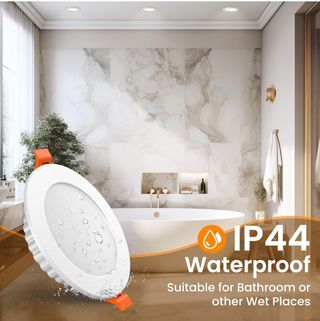 Luces led empotrable (pack de 6)