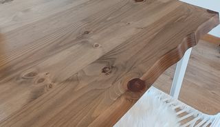 Mesa de comedor artesanal industrial