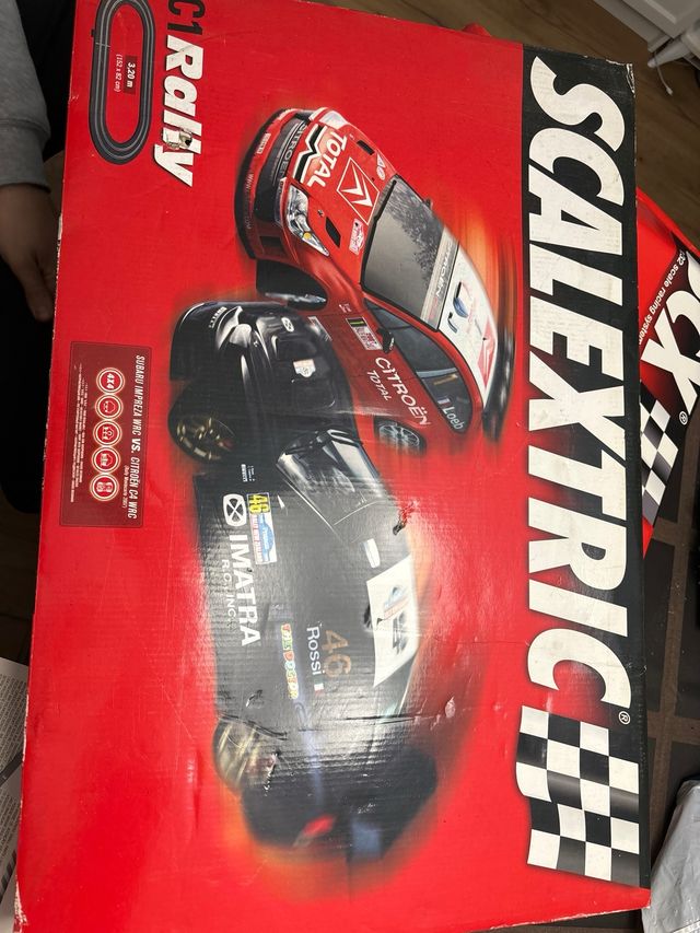 Scalextric C3 Paul Ricard ampliado con C1 Rally