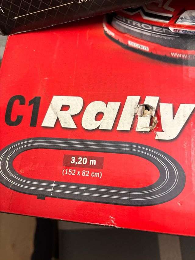 Scalextric C3 Paul Ricard ampliado con C1 Rally