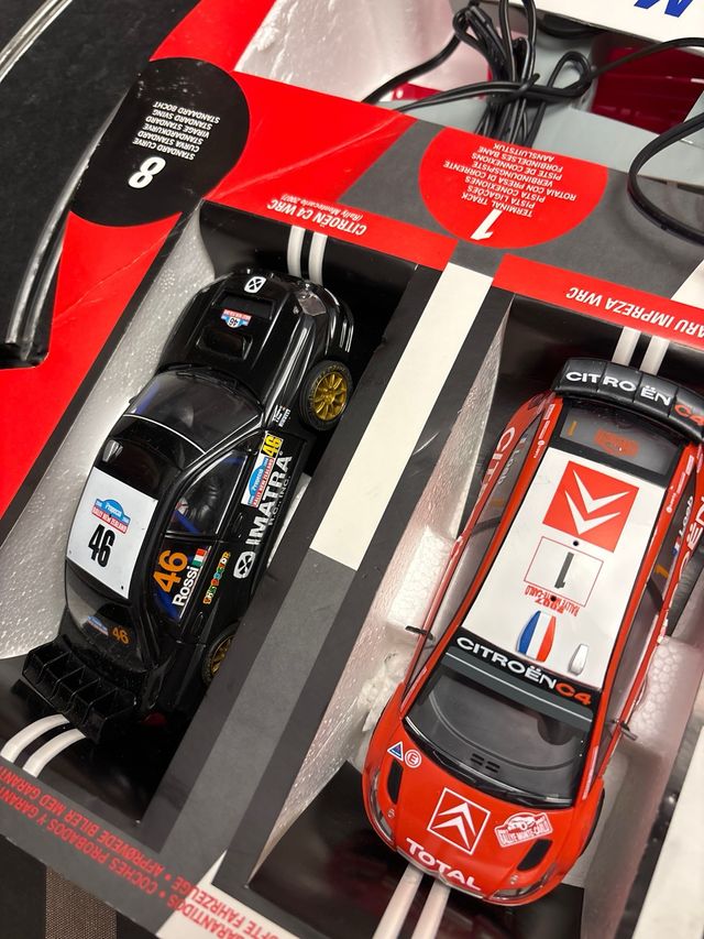 Scalextric C3 Paul Ricard ampliado con C1 Rally
