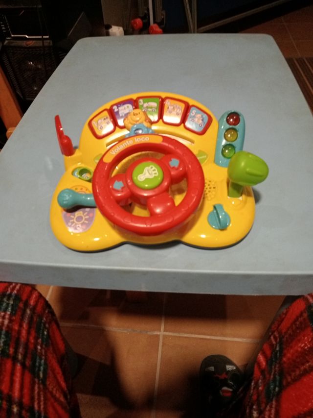 Volante de juguete y de aprendizaje para