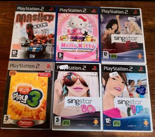 Lote juegos Play 2