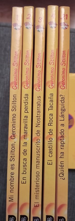 Libros Gerónimo Stilton 