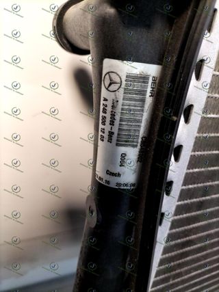 A2405001203 RADIADOR DE AGUA MERCEDES CLASE B Spor