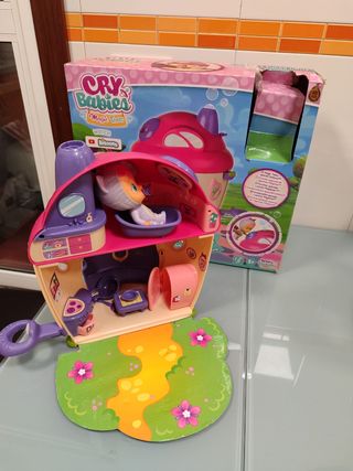 Bebe llorón Lágrimas mágicas.