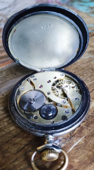 BOREL Neushatel Vintage Mechanical Pocket Watch