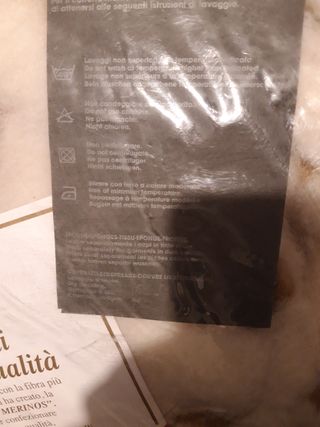 coperta matrimoniale lana merinos