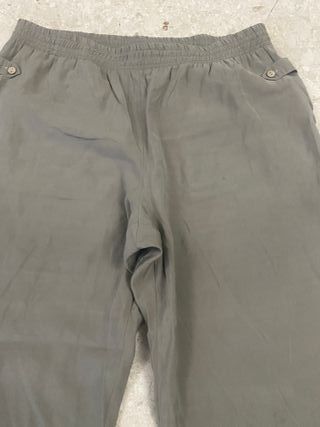 Pantalón largo verde pitillo ancho XXL