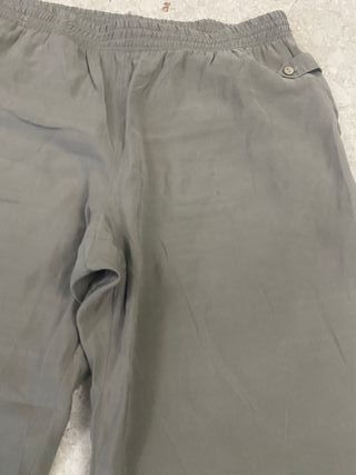 Pantalón largo verde pitillo ancho XXL
