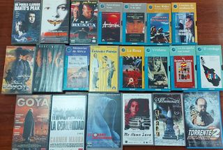 Lote 21 VHS películas - video película