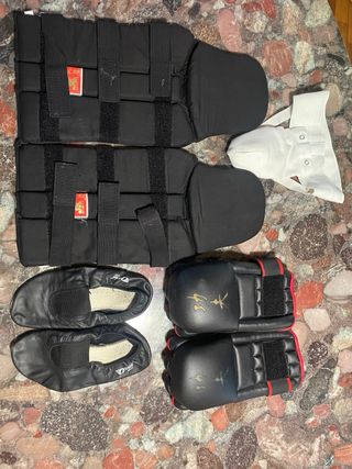 set paracolpi kung fu/karate