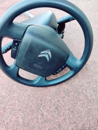 Volante Clausor y caña de dirección 