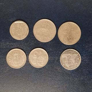 LOTE PESETAS DEL REY, TODOS LOS TIPOS DE MONEDAS