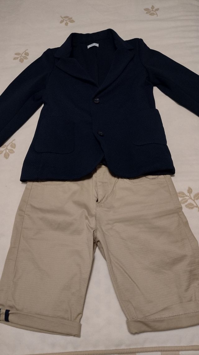 Conjunto Traje chaqueta niño