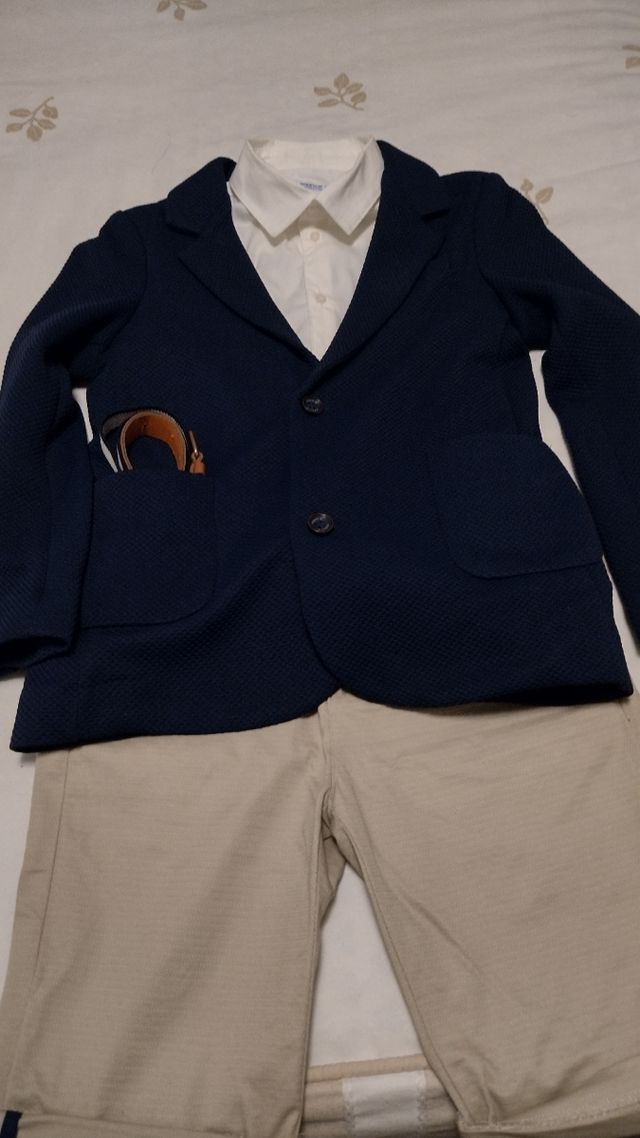 Conjunto Traje chaqueta niño