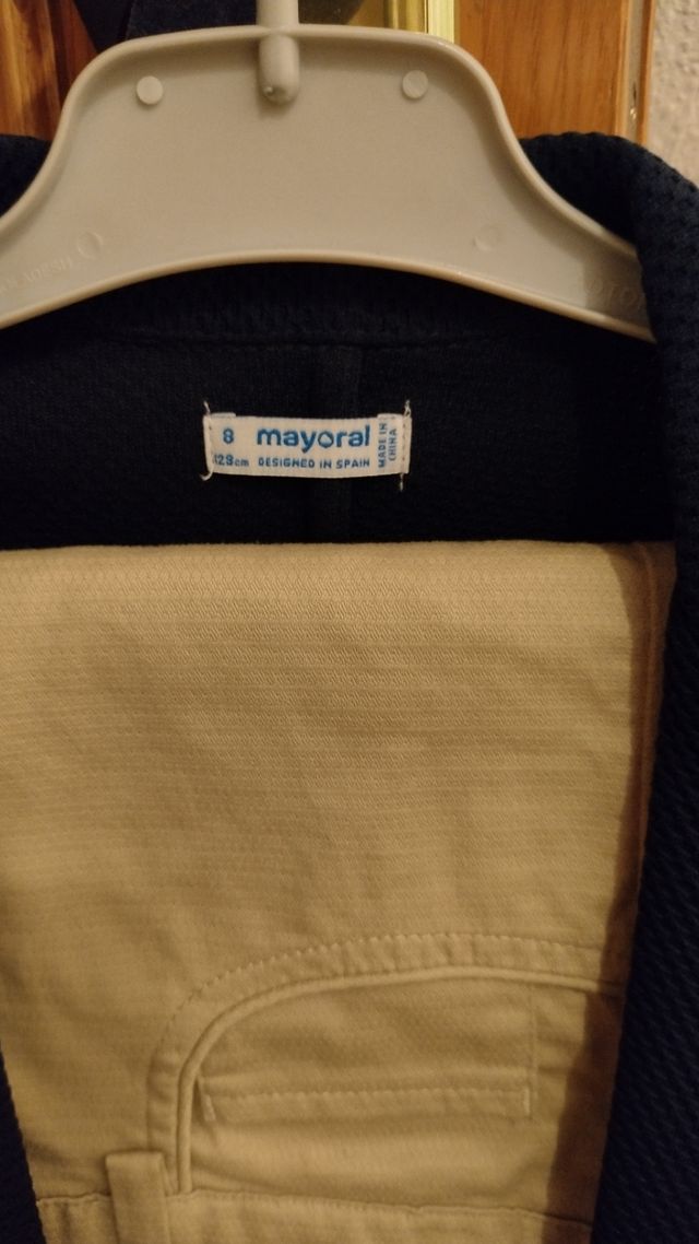 Conjunto Traje chaqueta niño