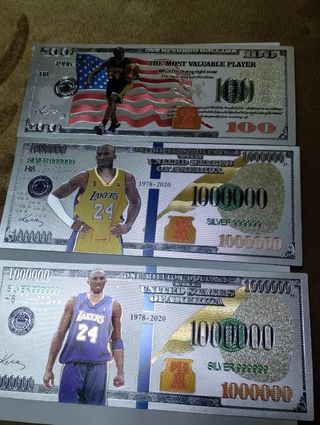 Billetes de Kobe Brian