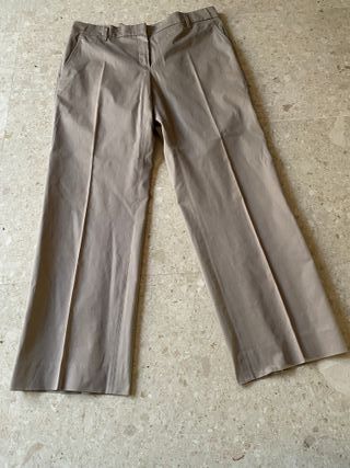 Pantalón largo recto beige - Gunex, Italia XL