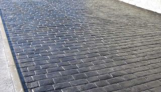 Pavimiento de hormigon inpreso y pulido 