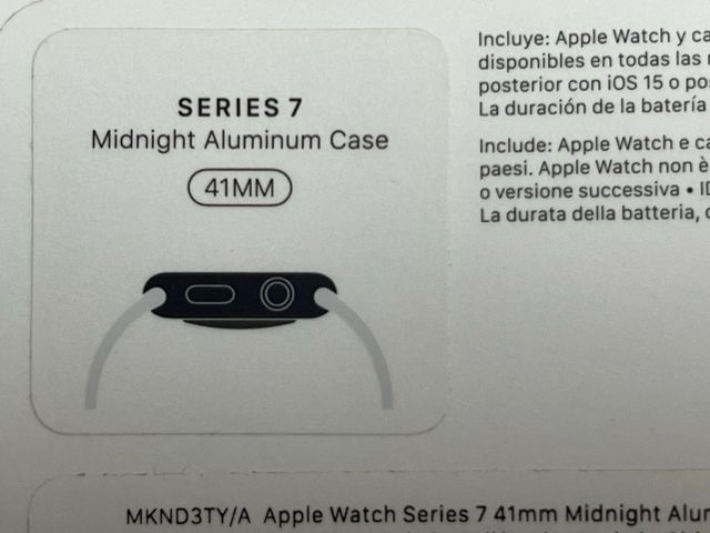 Apple Watch Serie 7