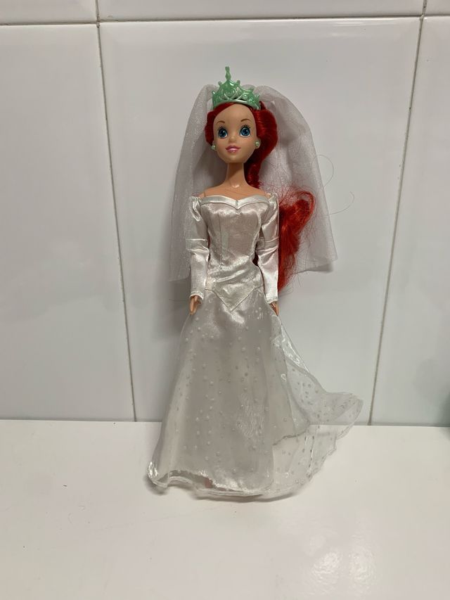 BARBIE ARIEL TRAJE DE BODA