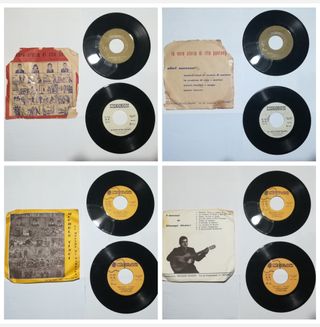 9 vinili 45 giri con copertina