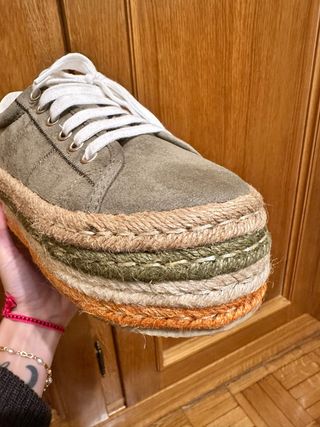 Bambas con plataforma