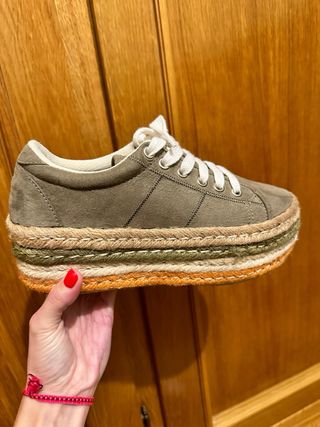 Bambas con plataforma