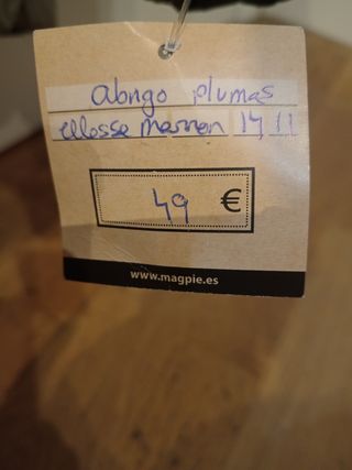 Abrigo plumas Ellesse nuevo