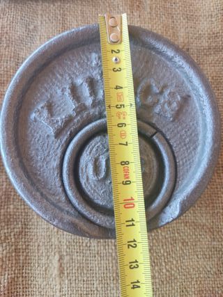 PESA DE HIERRO ANTIGUA