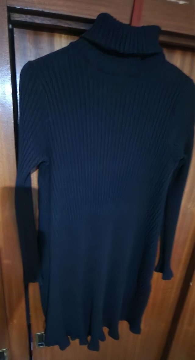 Vestido de punto negro