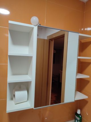 Armario baño+lavabo+bidet