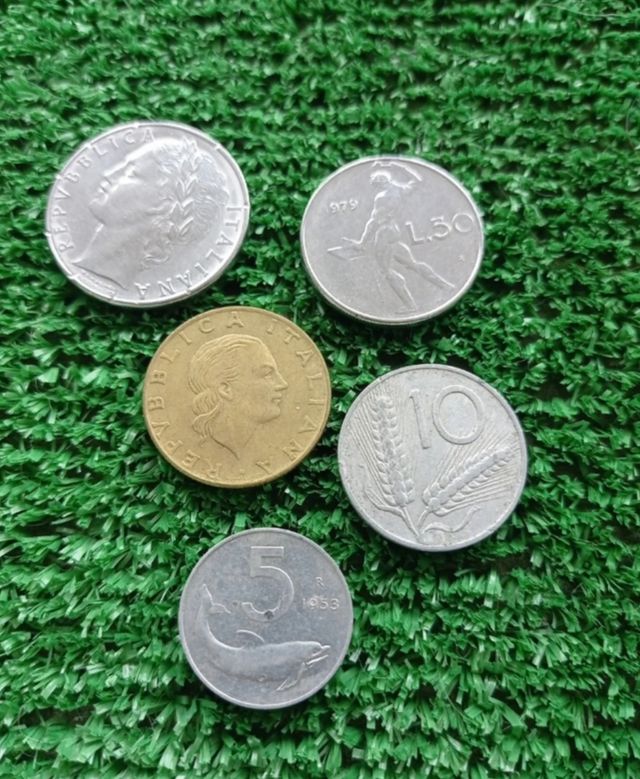 Lote monedas y billetes