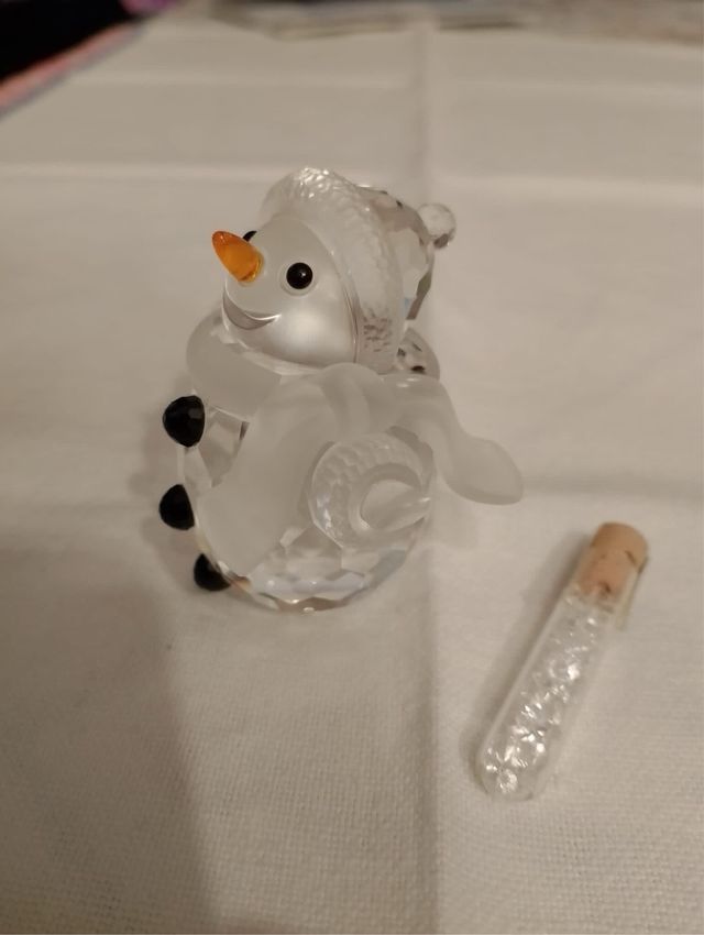 Svarowski pupazzo di neve cm 6 scatola originale