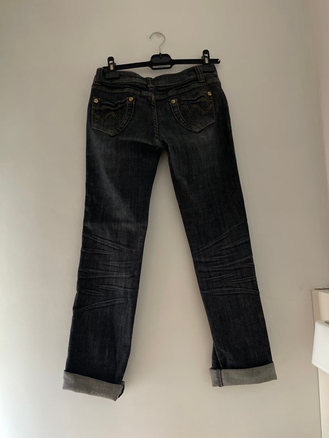 PANTALONES VAQUEROS AZUL OSCURO