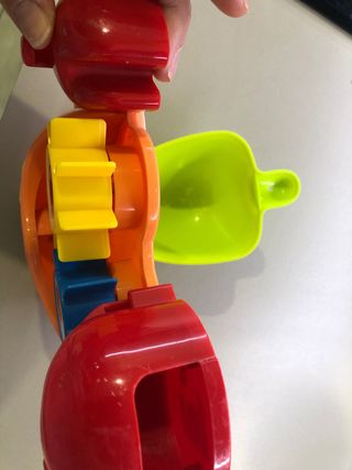 juego bañera molinete cangrejo