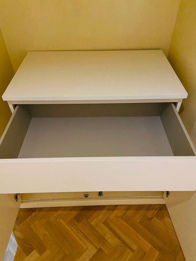 Cajonera blanca 3 cajones IKEA de segunda mano por 50 EUR en Molino de