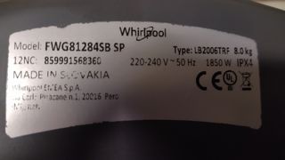 Lavadora Whirlpool