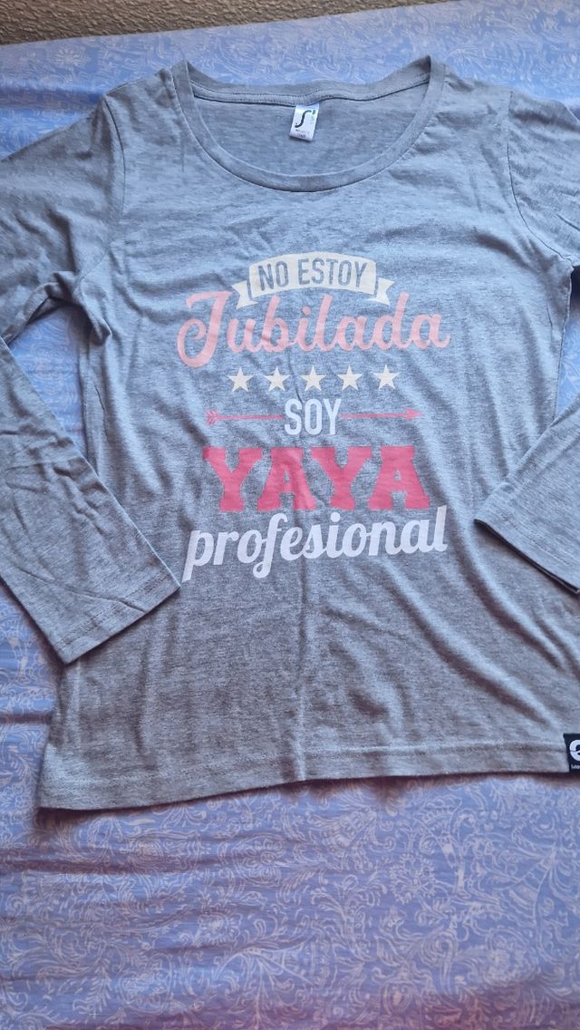 Camiseta manga larga mujer