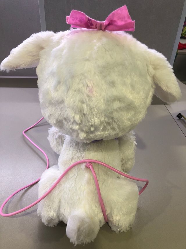 fur real perrito blanco