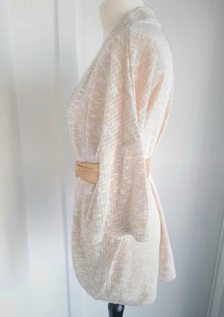 Chaqueta Bicolor Tipo Japonesa 