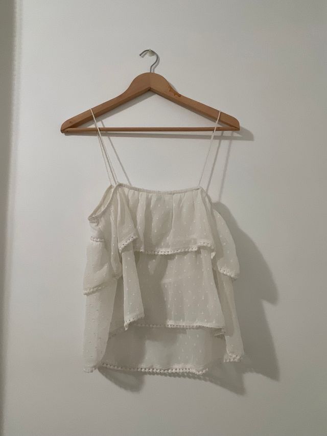 CAMISA BLANCA DE TIRANTES