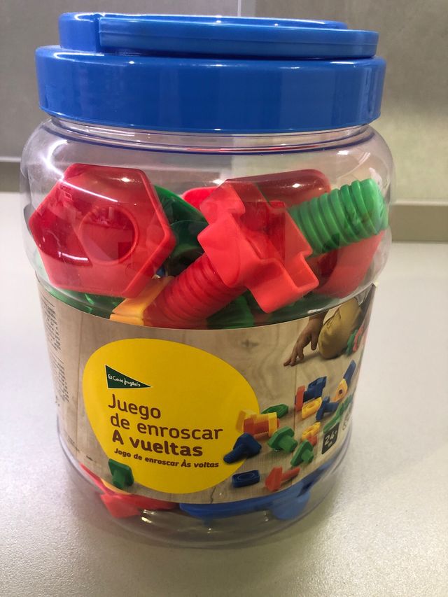 juego enroscar a vueltas