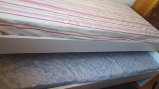 cama nido y 2 colchones 