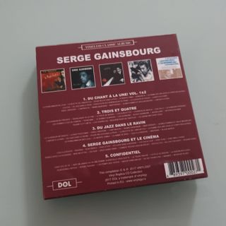 Serge Gainsbourg – Timeless Classic Albums 5CDs